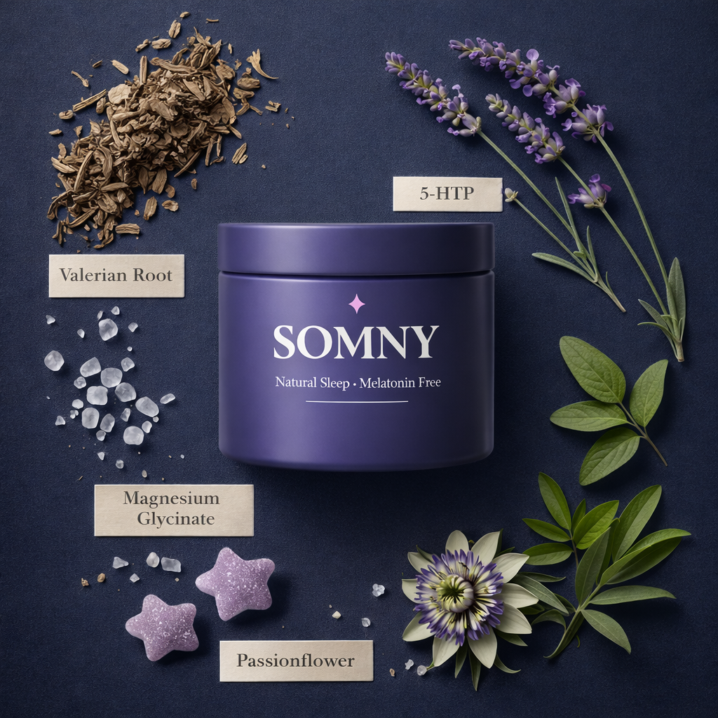 SOMNY Natural Sleep Gummies