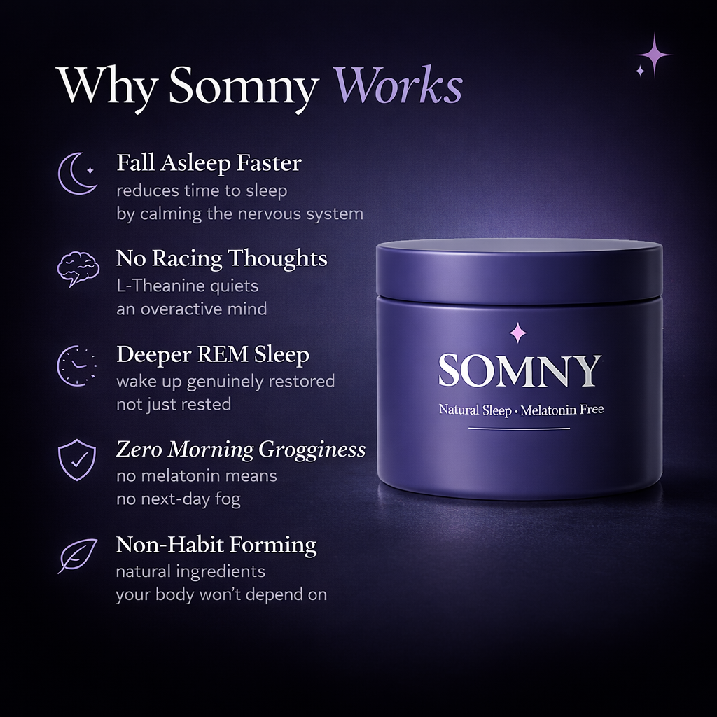 SOMNY Natural Sleep Gummies